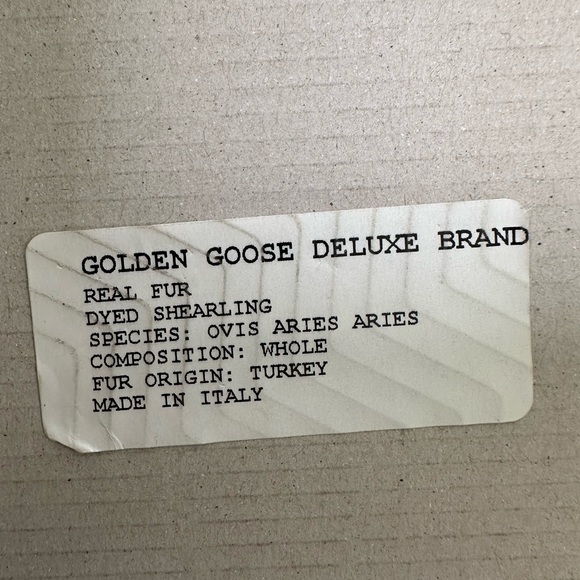 Golden Goose PoolStar Glitter Shearling Slides - 41 - Fits Size 9 - Picture 8 of 8